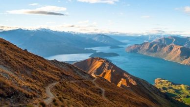 Roy's Peak, in Wanaka, where tourists arrive without courtesy of a second jet capable airport. - MARK SINCLAIR